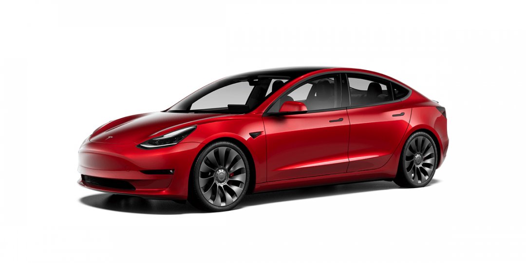 Opdatering af Tesla Model 3