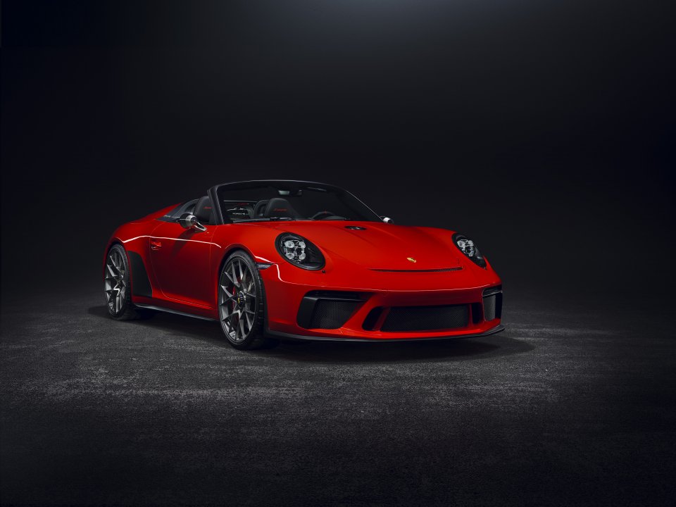 Porsche 911 Speedster sttes i produktion