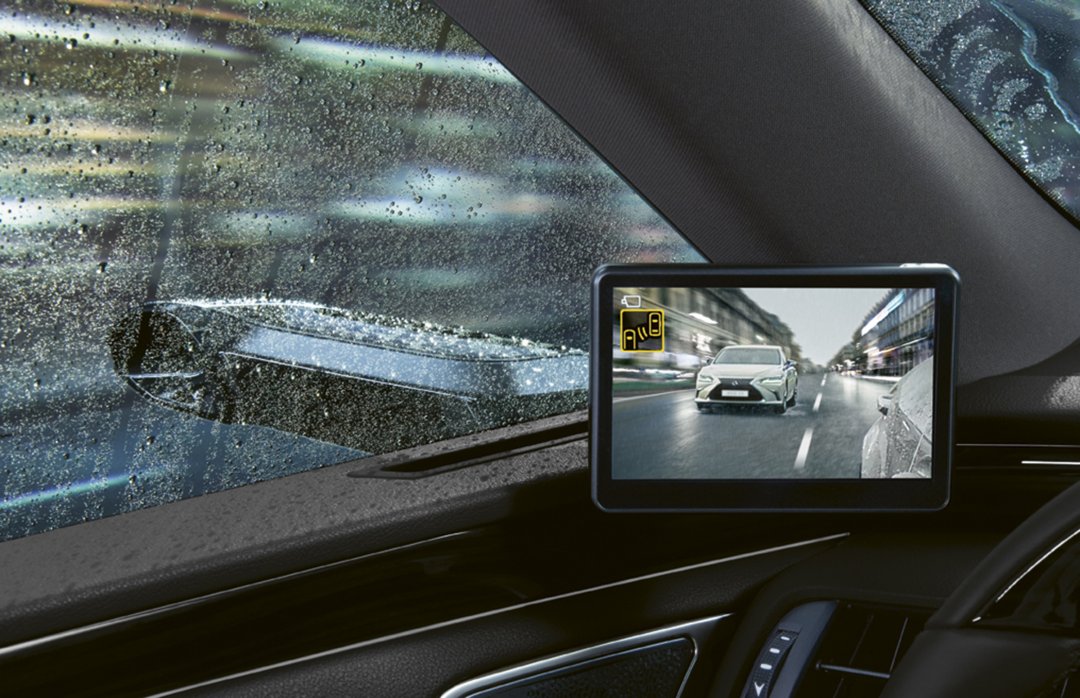 Digitale sidespejle hos Lexus